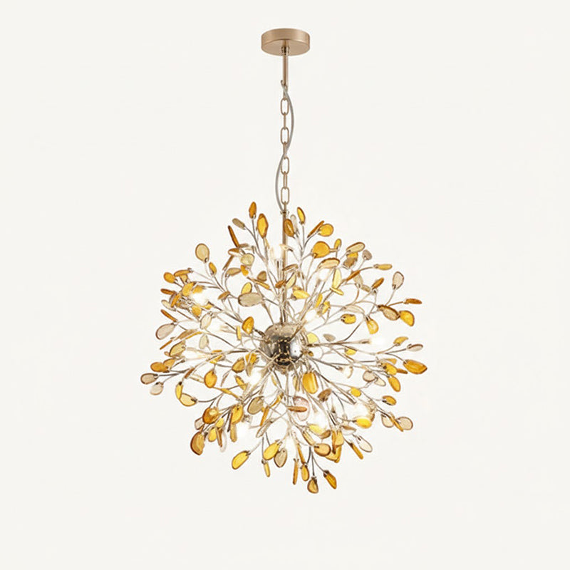 Delphine Agate Stone Chandelier Light