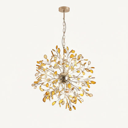 Delphine Agate Stone Chandelier Light