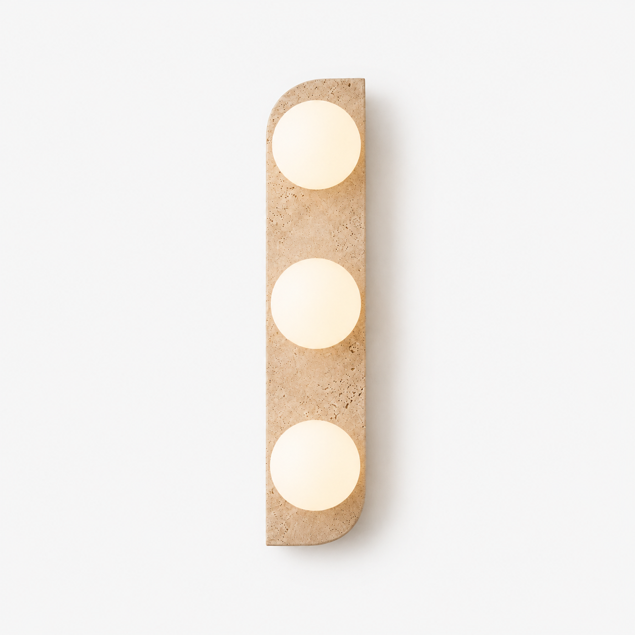 Modern Travertine Wall Lamp