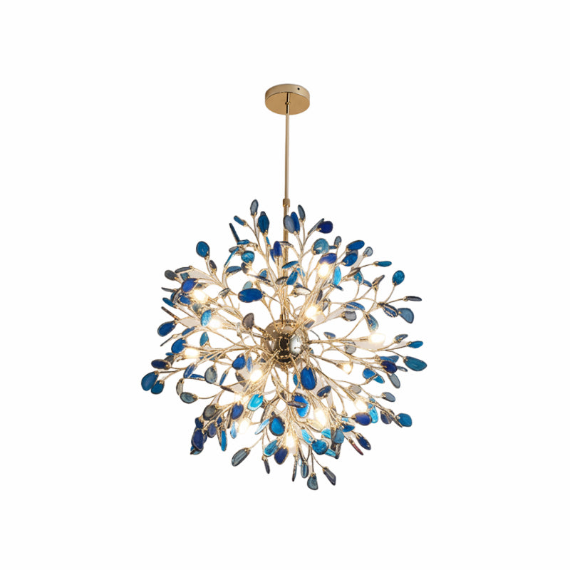 Delphine Agate Stone Chandelier Light