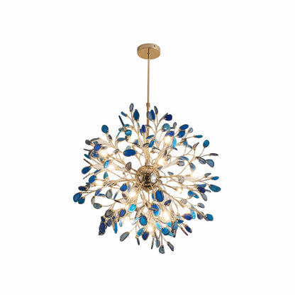 Delphine Agate Stone Chandelier Light