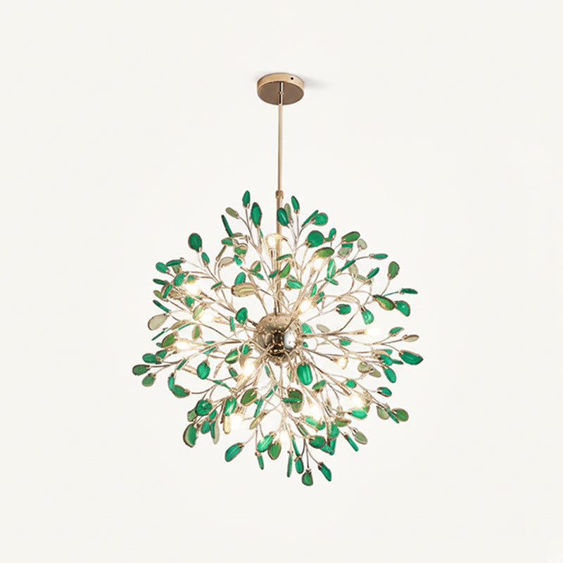 Delphine Agate Stone Chandelier Light