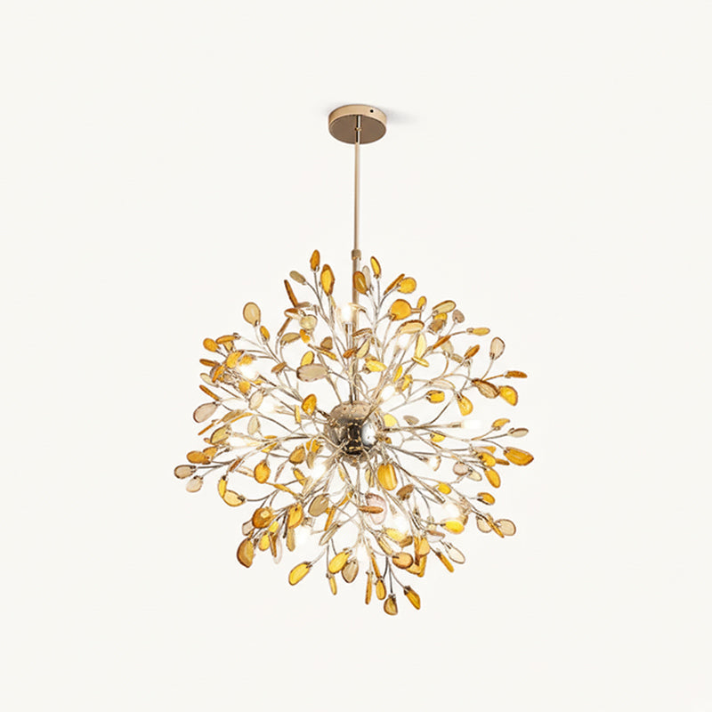 Delphine Agate Stone Chandelier Light