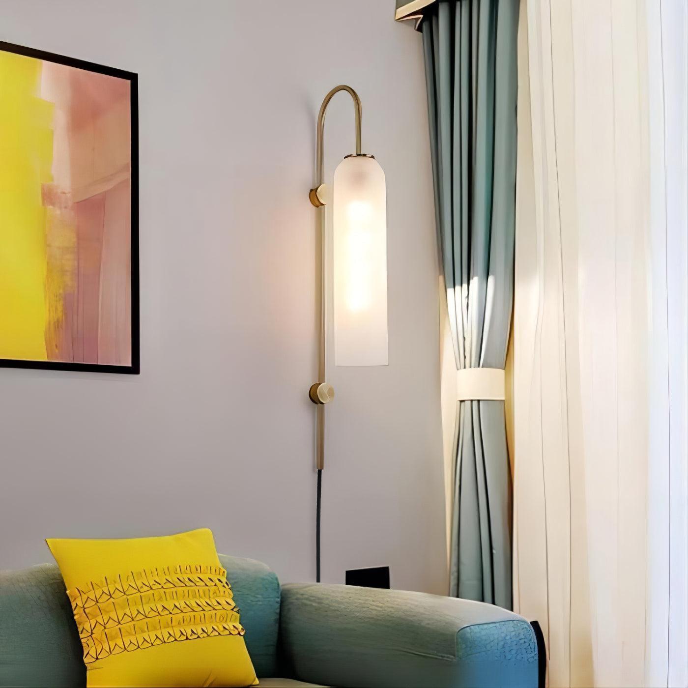 Orlena Glass Wall Light