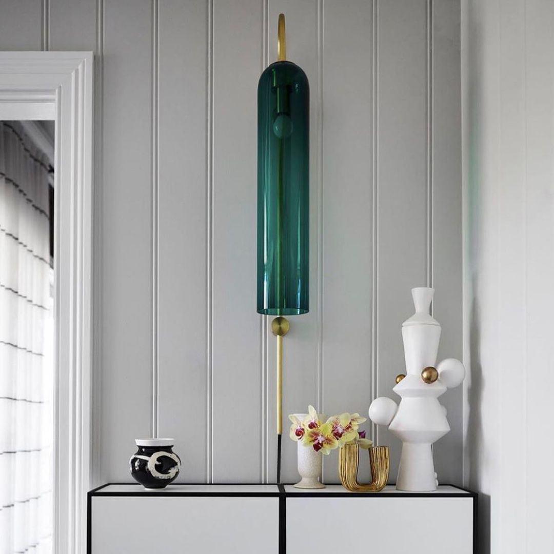 Orlena Glass Wall Light