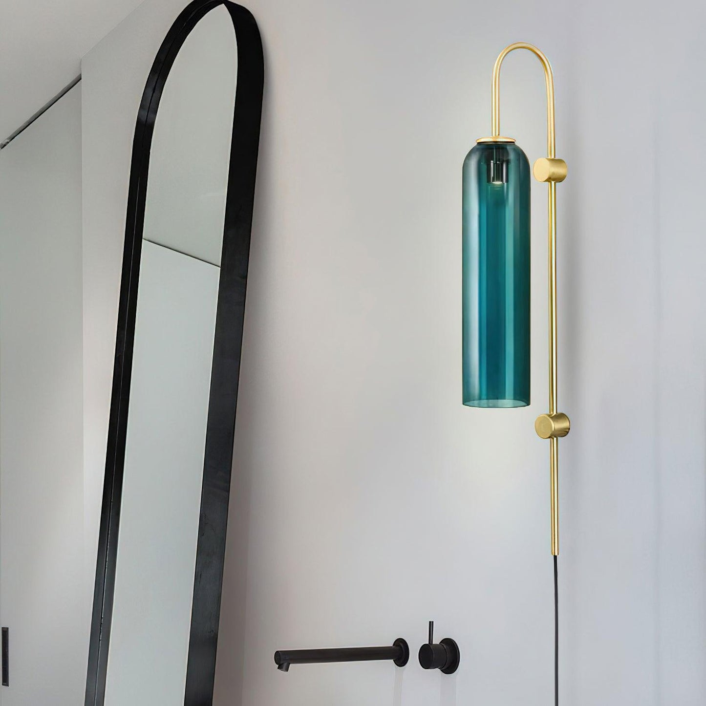 Orlena Glass Wall Light