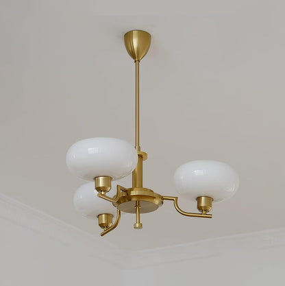 Modern Multi Arm Glass Chandelier Light