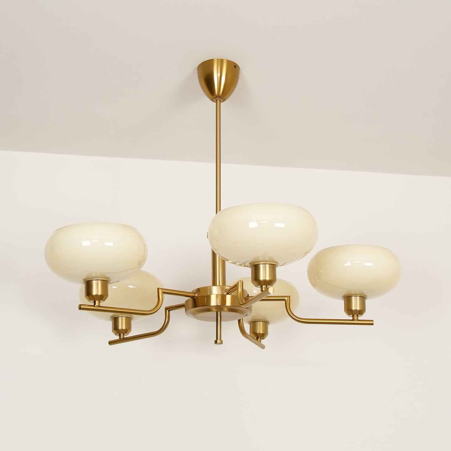 Modern Multi Arm Glass Chandelier Light