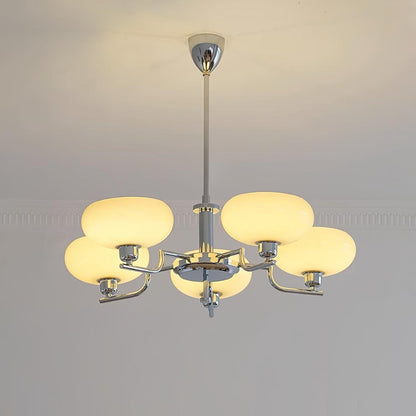 Modern Multi Arm Glass Chandelier Light