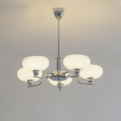 Modern Multi Arm Glass Chandelier Light