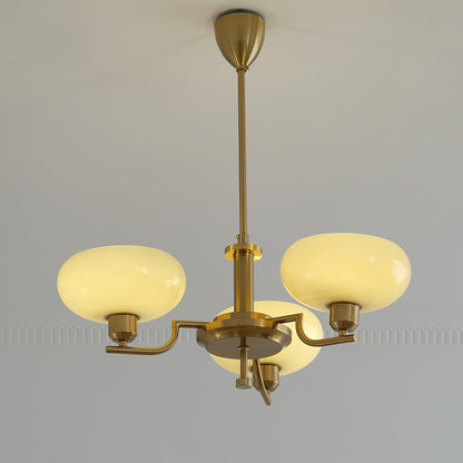 Modern Multi Arm Glass Chandelier Light