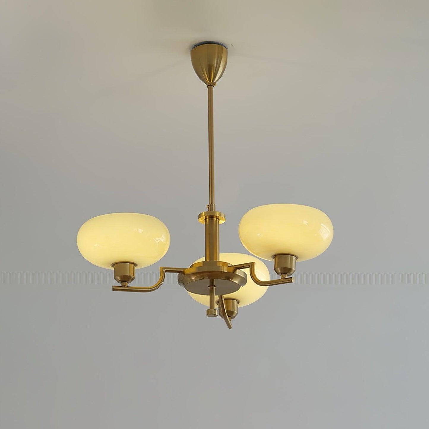 Modern Multi Arm Glass Chandelier Light