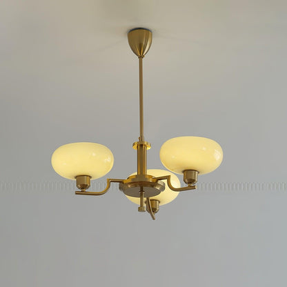 Modern Multi Arm Glass Chandelier Light
