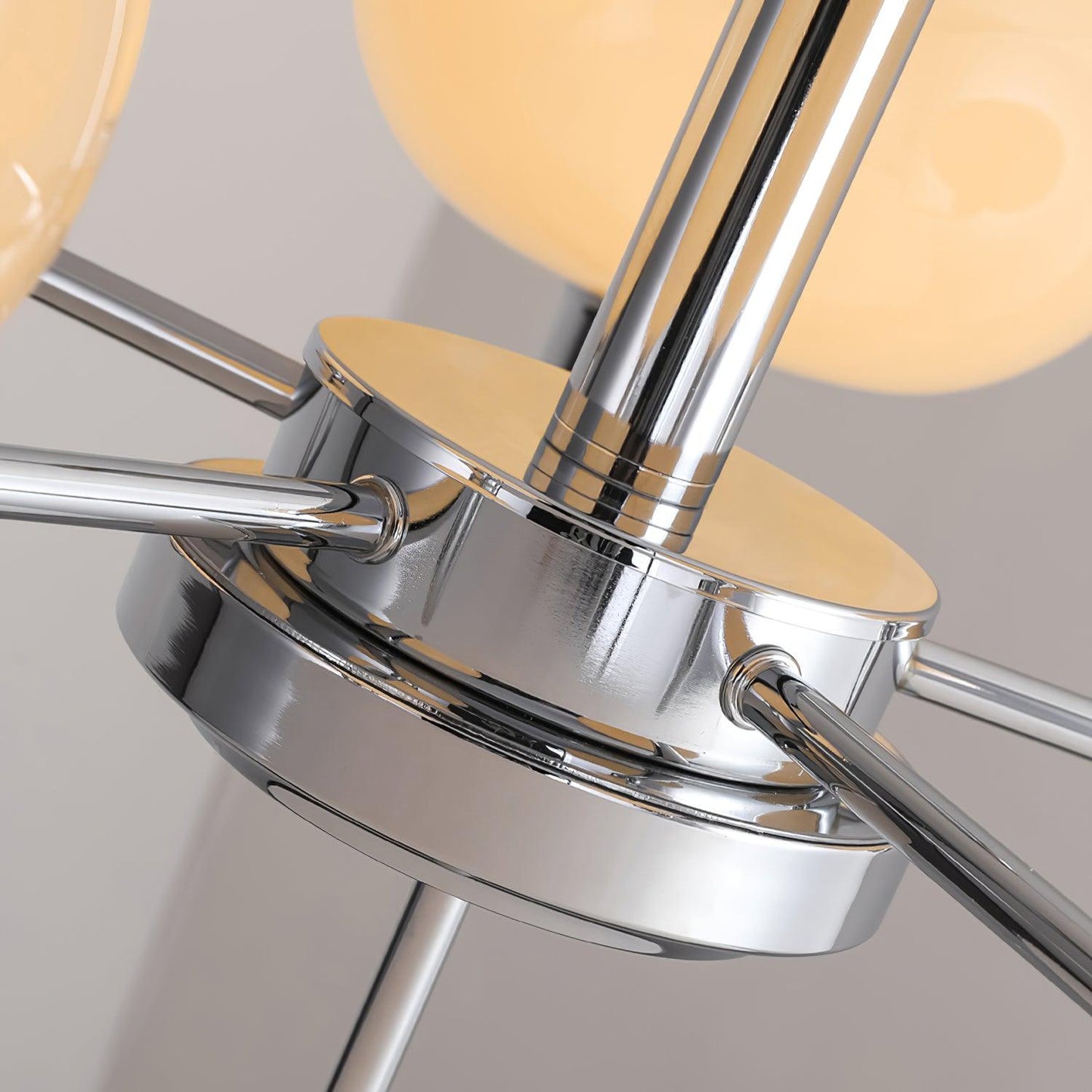 Modern Multi Arm Glass Chandelier Light