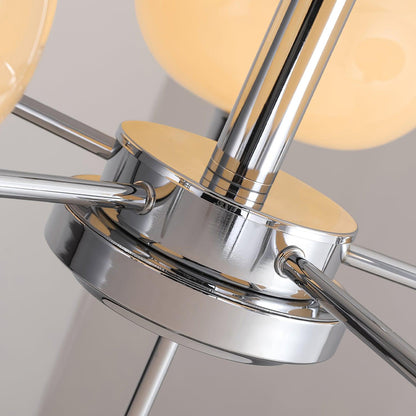 Modern Multi Arm Glass Chandelier Light