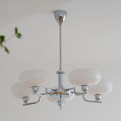 Modern Multi Arm Glass Chandelier Light
