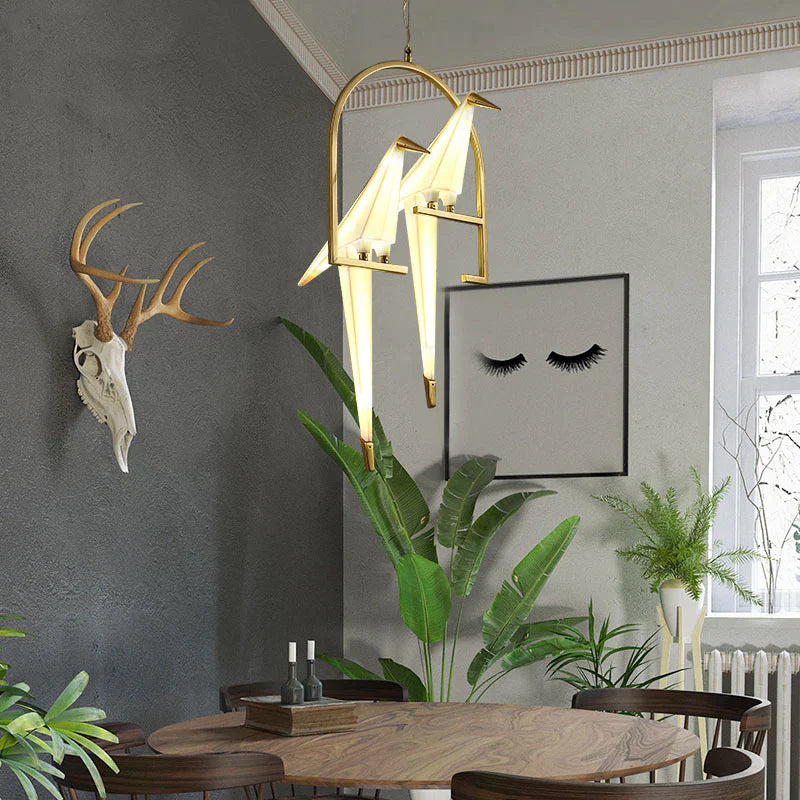 Elira Bird Branch Pendant Light