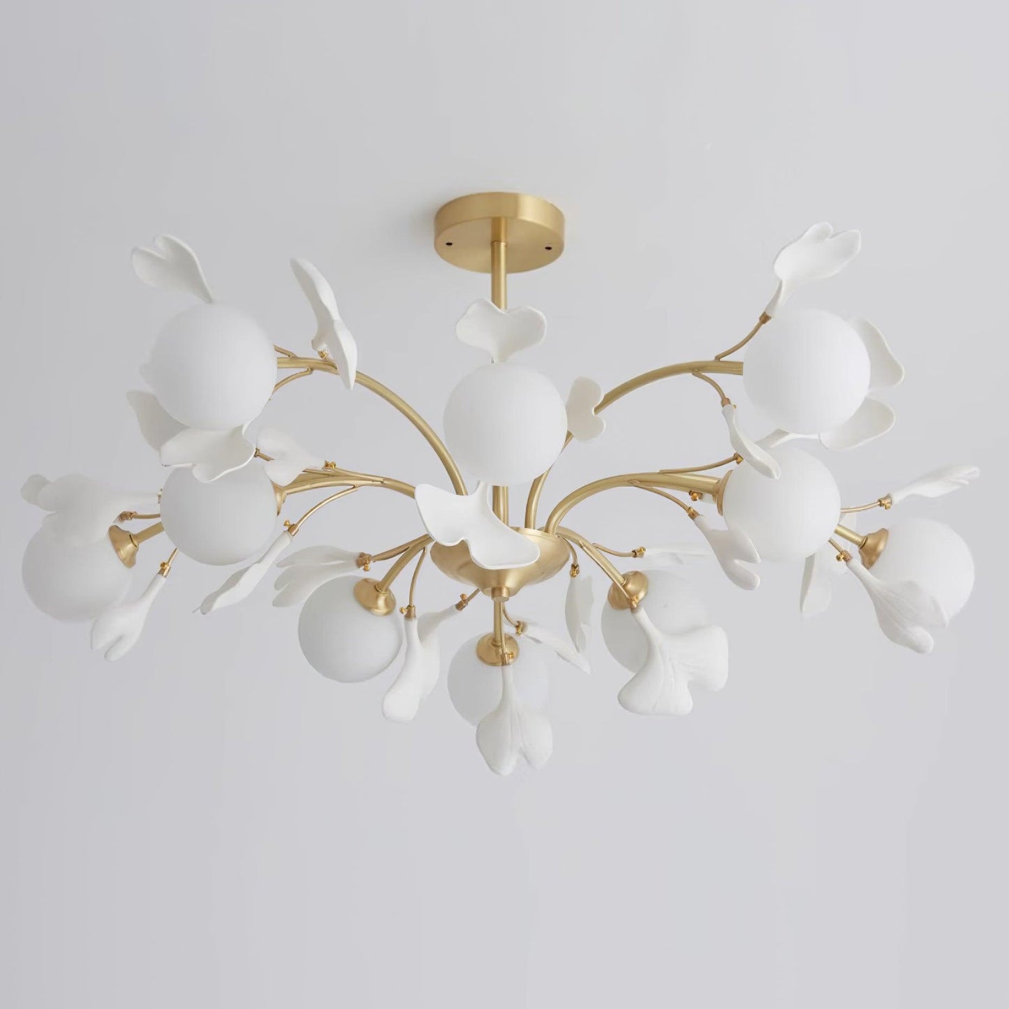Monette Gingko Leaf Chandelier
