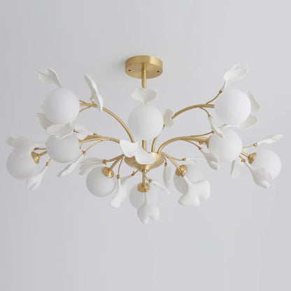 Monette Gingko Leaf Chandelier