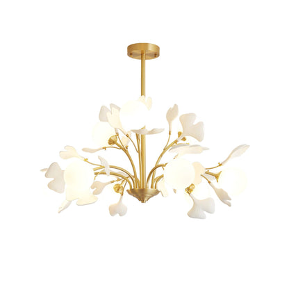 Monette Gingko Leaf Chandelier