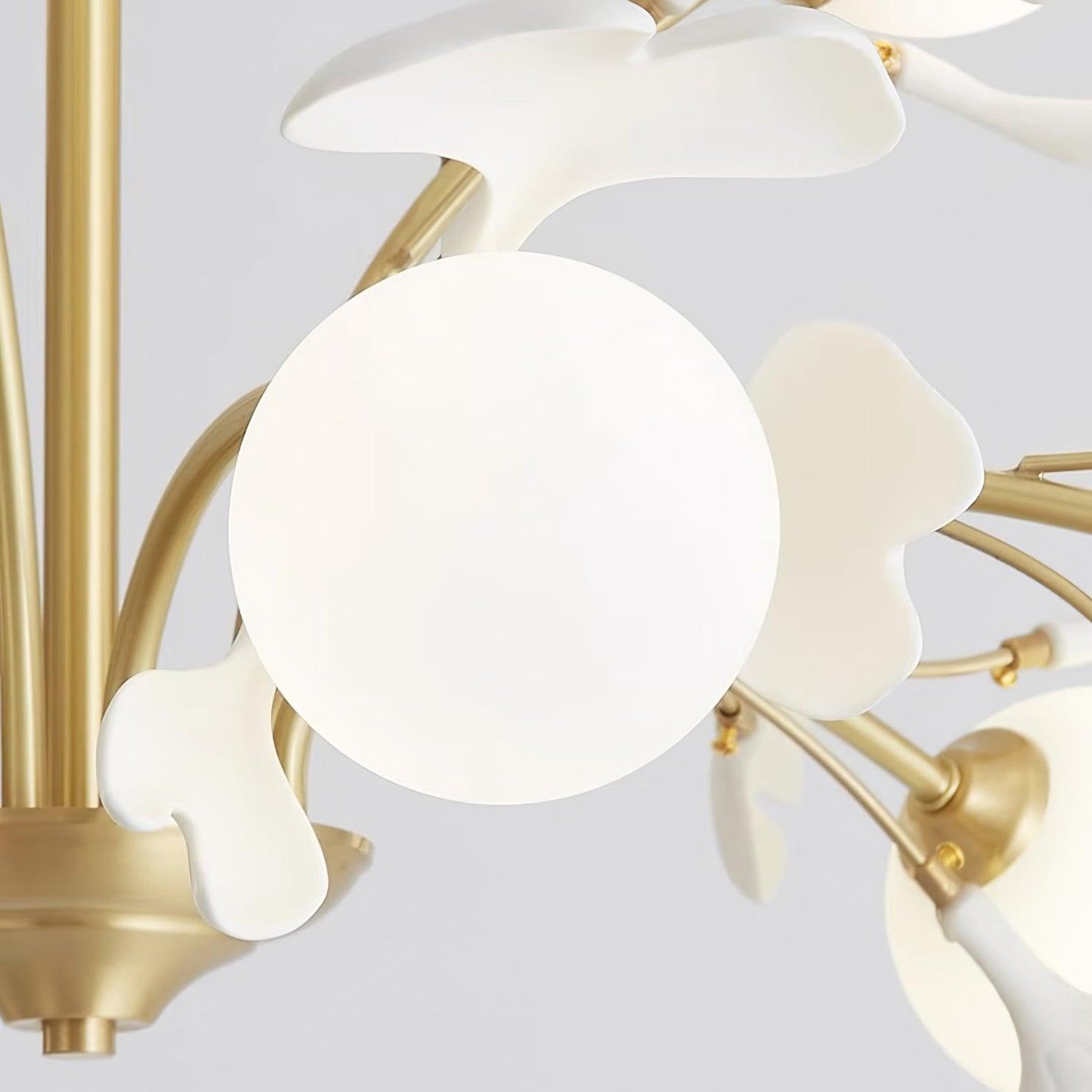 Monette Gingko Leaf Chandelier