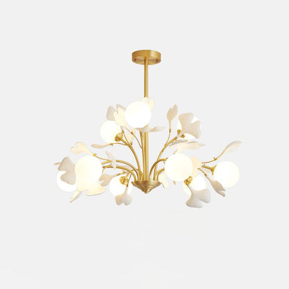 Monette Gingko Leaf Chandelier