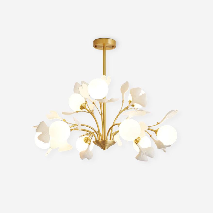 Monette Gingko Leaf Chandelier