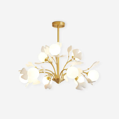 Monette Gingko Leaf Chandelier