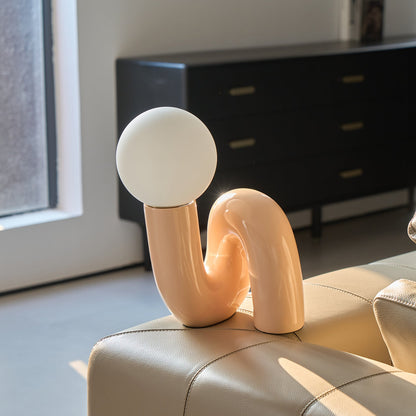 Roselle Globe Table Lamp