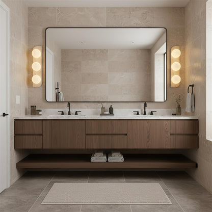 Modern Travertine Wall Lamp