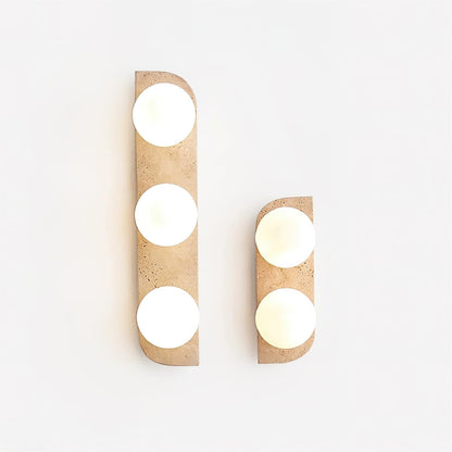 Modern Travertine Wall Lamp