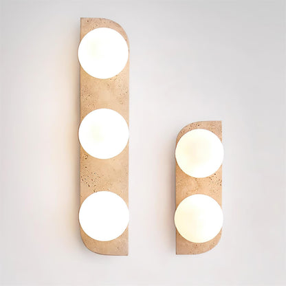 Modern Travertine Wall Lamp