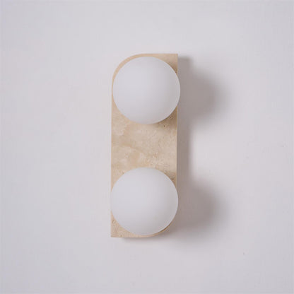 Modern Travertine Wall Lamp