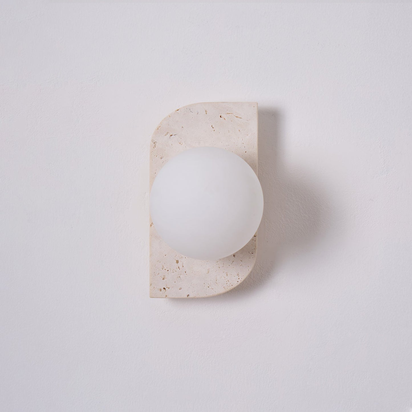 Modern Travertine Wall Lamp