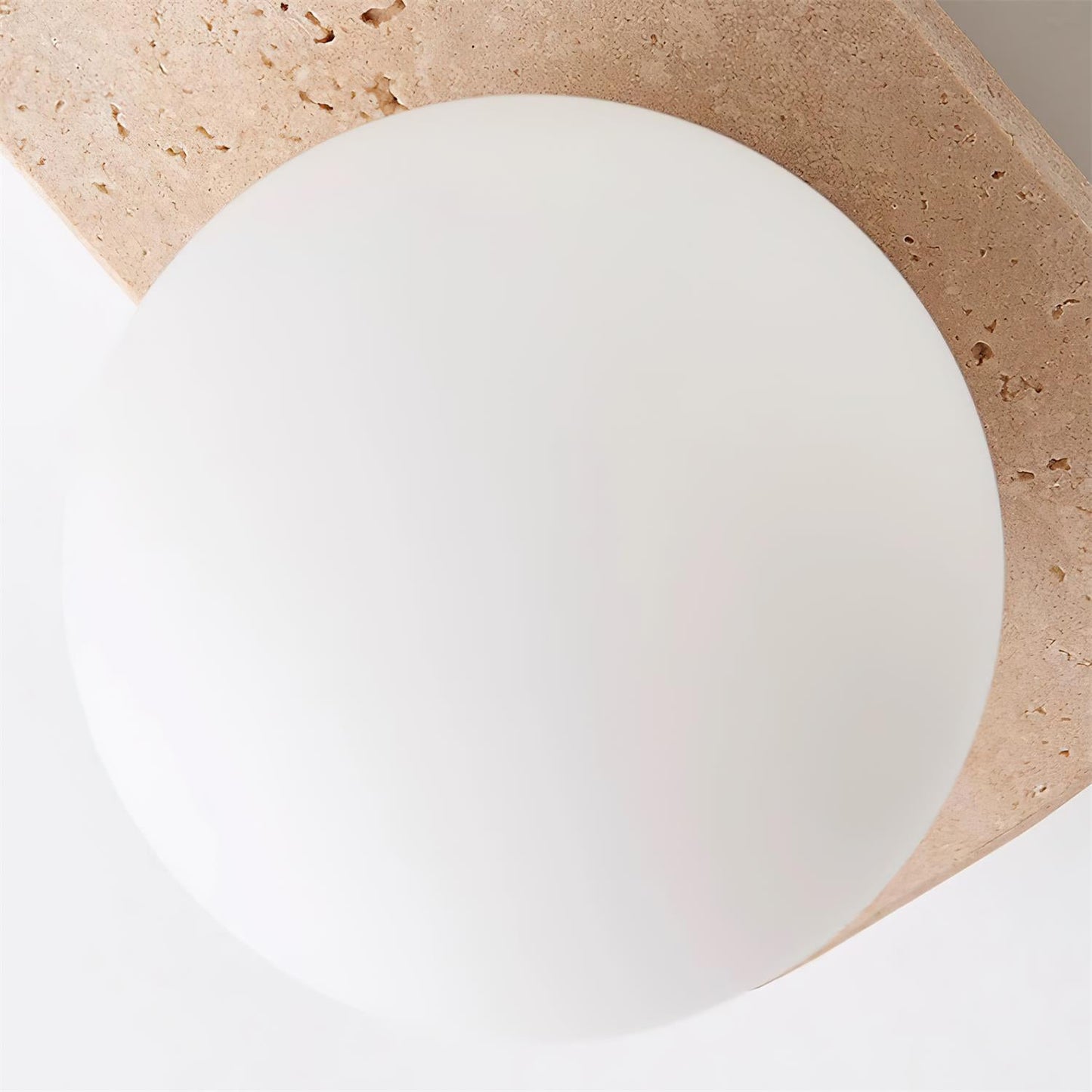 Modern Travertine Wall Lamp