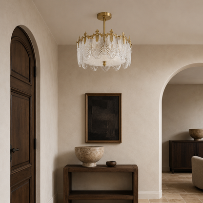 Nora Glass Chandelier
