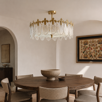 Nora Glass Chandelier