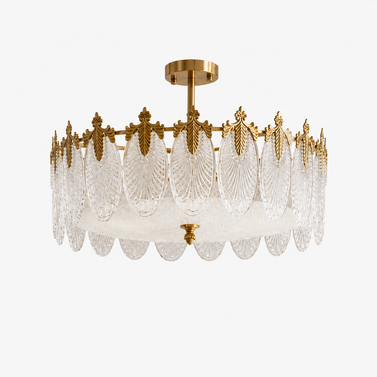Nora Glass Chandelier