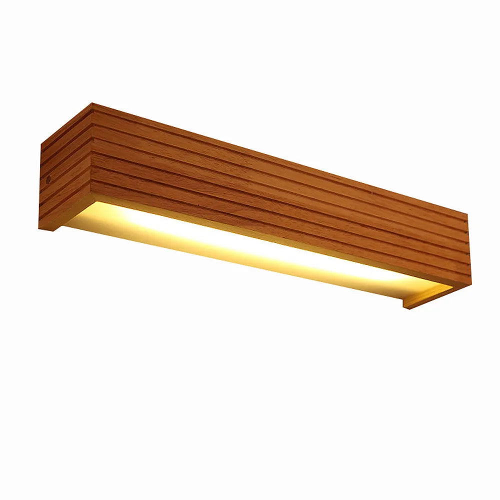 Elaric Linear Wood Wall Light