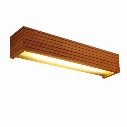 Elaric Linear Wood Wall Light