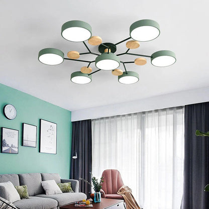 Bellamy Nordic Multi Arm Ceiling Light