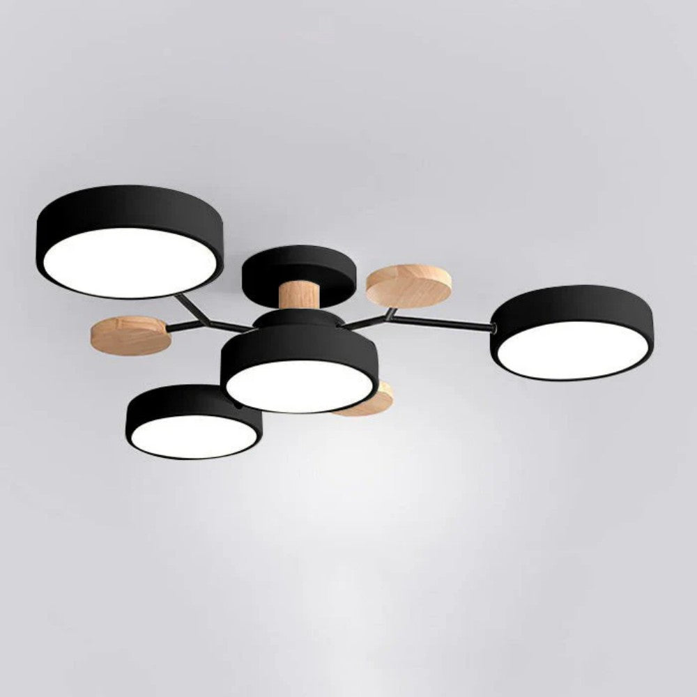 Bellamy Nordic Multi Arm Ceiling Light