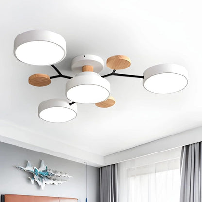 Bellamy Nordic Multi Arm Ceiling Light