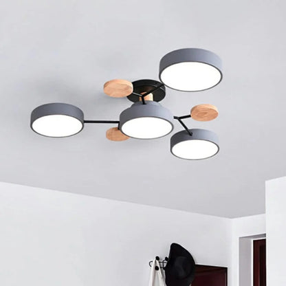 Bellamy Nordic Multi Arm Ceiling Light