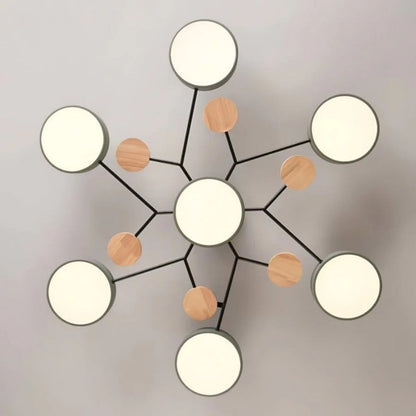 Bellamy Nordic Multi Arm Ceiling Light