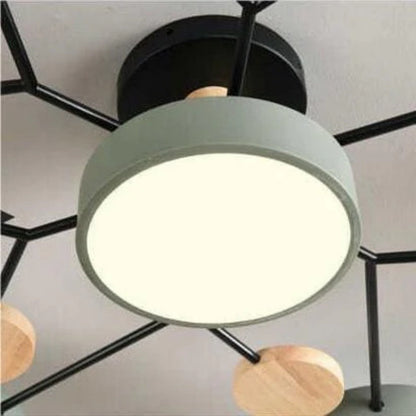Bellamy Nordic Multi Arm Ceiling Light