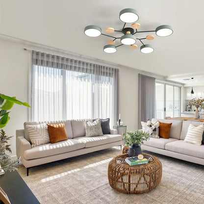 Bellamy Nordic Multi Arm Ceiling Light