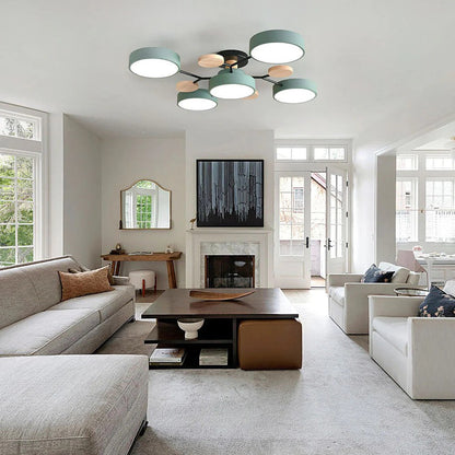 Bellamy Nordic Multi Arm Ceiling Light