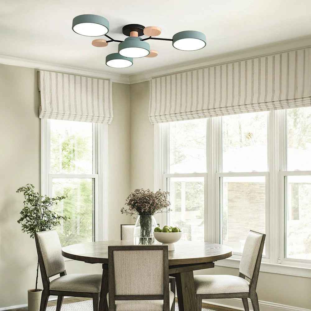 Bellamy Nordic Multi Arm Ceiling Light