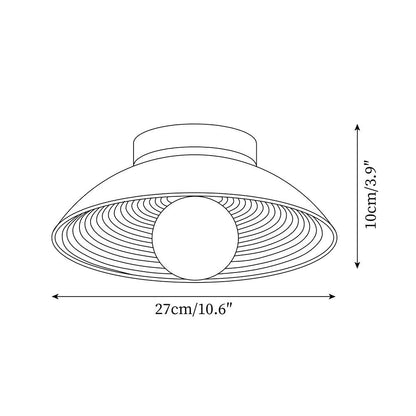 Aurel Flush Ceiling Light